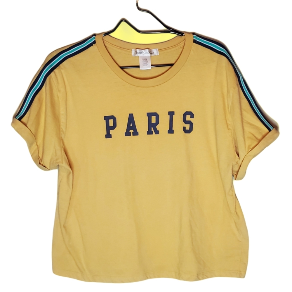 Vintage 90s YOUTH IN REVOLT "Paris" Tee